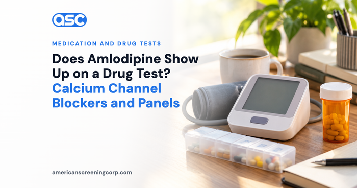 Does Amlodipine Show Up on a Drug Test? Calcium Channel Blockers and Panels