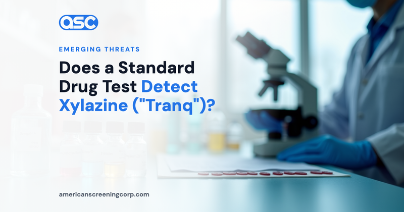 Does a Standard Drug Test Detect Xylazine ("Tranq")?