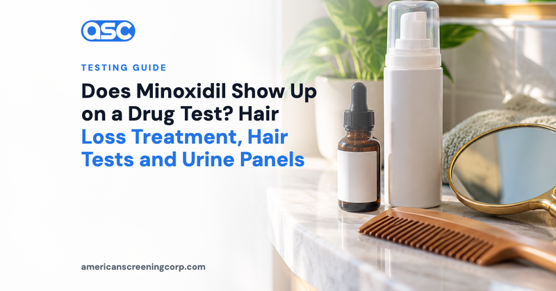 Does Minoxidil Show Up on a Drug Test? Hair Loss Treatment, Hair Tests and Urine Panels