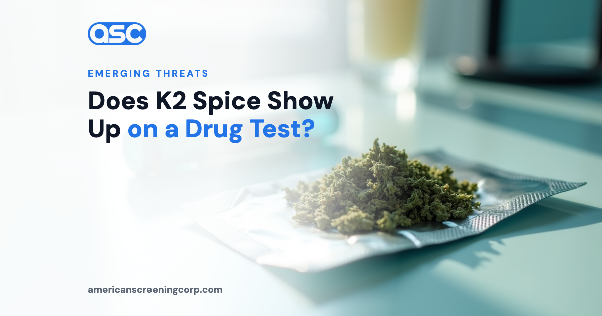 Does K2 Spice Show Up on a Drug Test?