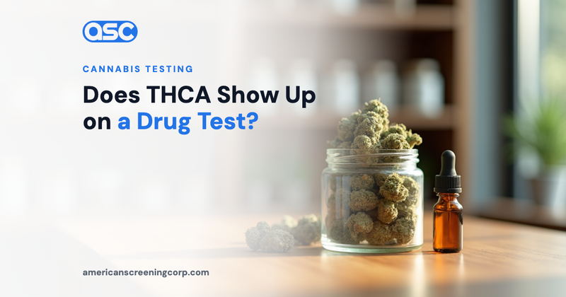 Does THCA Show Up on a Drug Test?