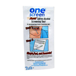 One Screen Alcohol Saliva Strip
