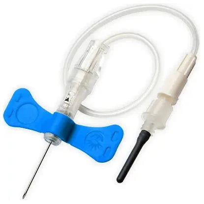 12" BD Vacutainer Push Button Blood Collection Sets (Royal Blue) by BD