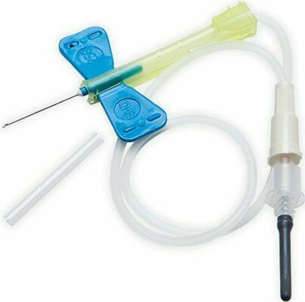 12" BD Vacutainer Safety-Lok™ Blood Collection Set (Light Blue) by BD