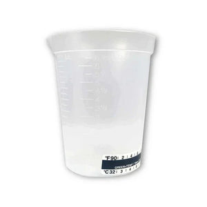 190 mL Plastic Beaker Cups with Temperature Strip