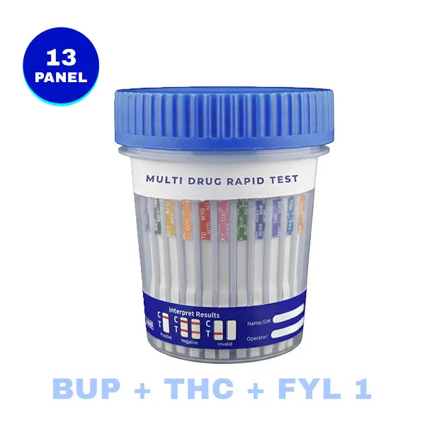 13 Panel Drug Screen Cup W/ FYL 1