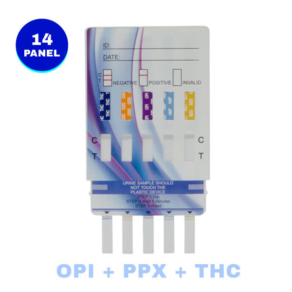 14 Panel Instant Urine Drug Test Dip card