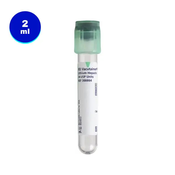 2mL BD Vacutainer Blood Collection Tubes with BD Hemogard™ Closure by BD