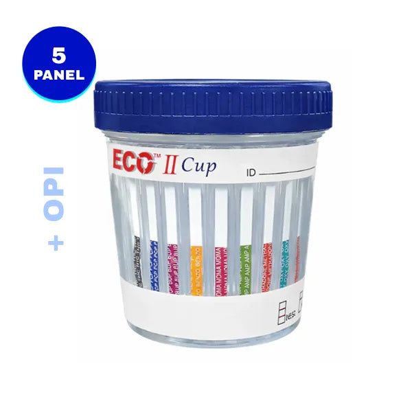 5 Panel Rapid Drug Screen Cups by ECO II