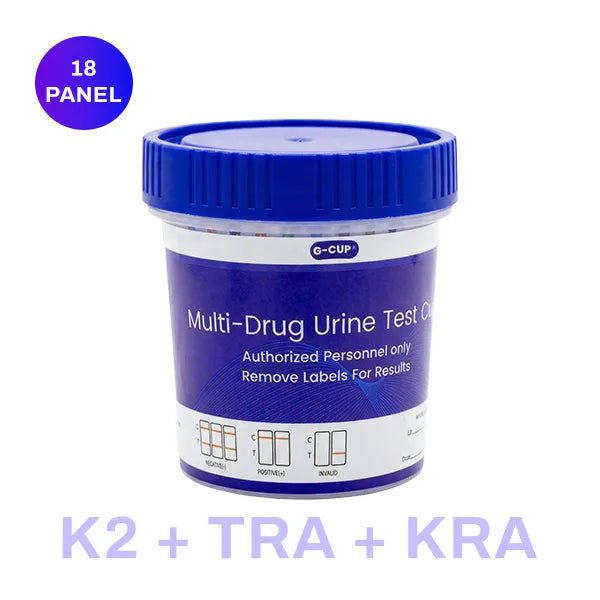 18 Panel Urine Drug Test 90 mL G-Cup W/ Adulterants & FEN, K2, by G-Cup