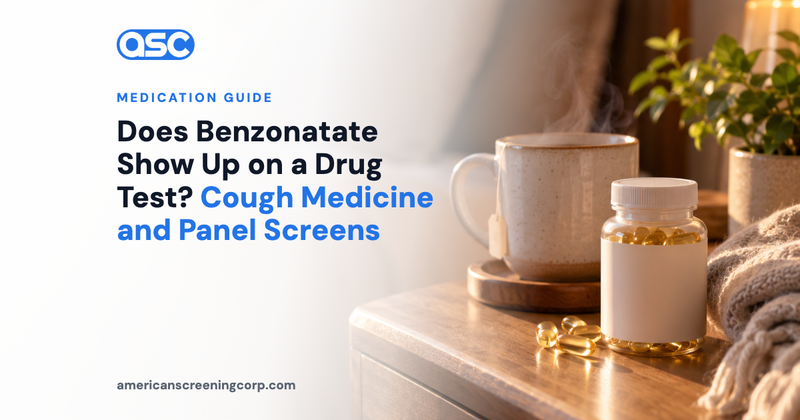 Does Benzonatate Show Up on a Drug Test? Cough Medicine and Panel Screens