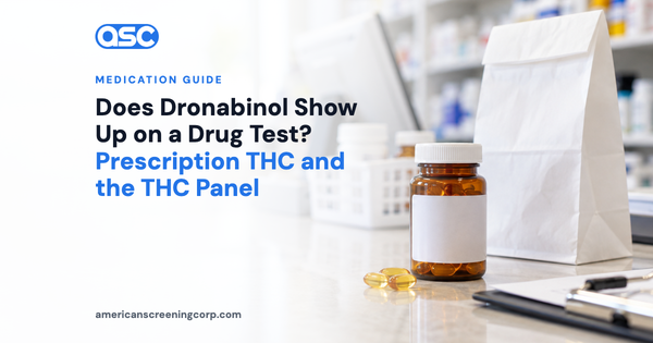 Does Dronabinol Show Up on a Drug Test? Prescription THC and the THC Panel