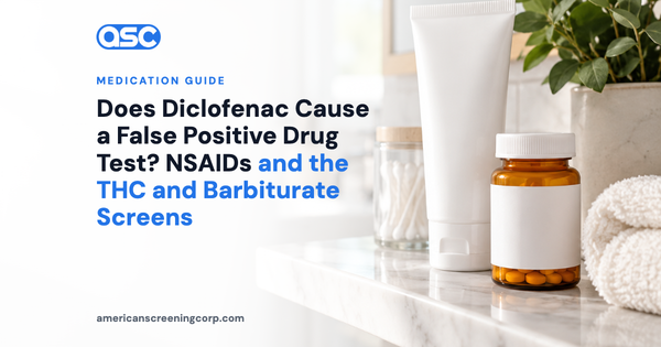 Does Diclofenac Cause a False Positive Drug Test? NSAIDs and the THC and Barbiturate Screens
