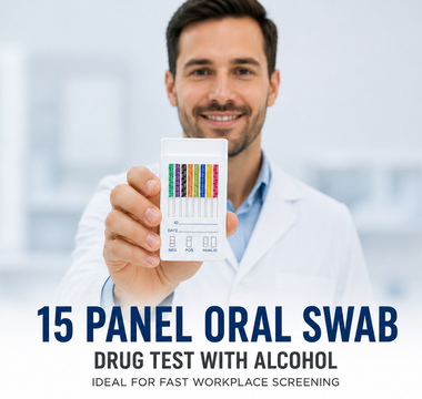 Why 15 Panel Oral Swab Drug Test with Alcohol Is Ideal for Fast Workplace Screening