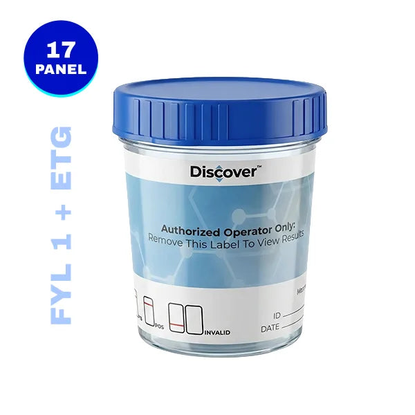17 Panel Drug Test Cup — federal procurement-grade institutional supply