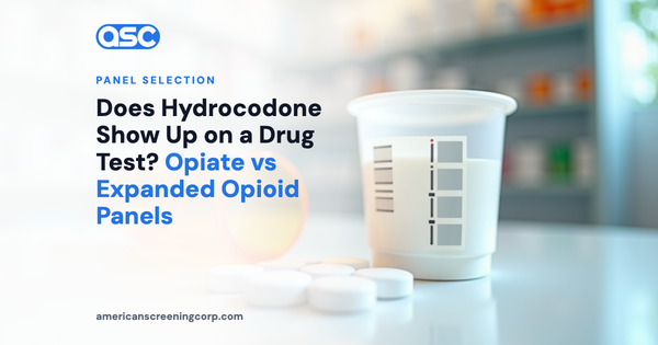 ¿Aparece la hidrocodona en un análisis de drogas? Paneles de opiáceos vs. paneles de opioides expandidos