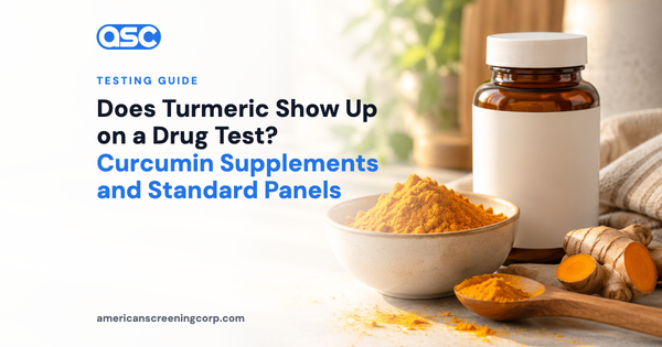 Does Turmeric Show Up on a Drug Test? Curcumin Supplements and Standard Panels