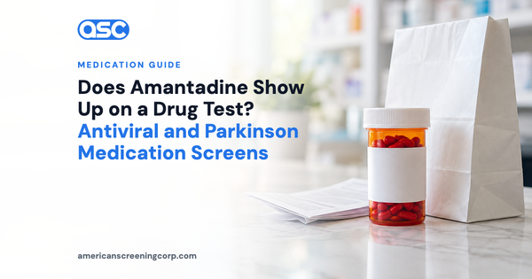 Does Amantadine Show Up on a Drug Test? Antiviral and Parkinson Medication Screens