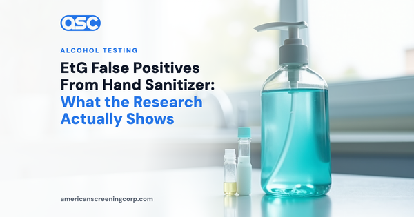 EtG False Positives From Hand Sanitizer: What the Research Actually Shows