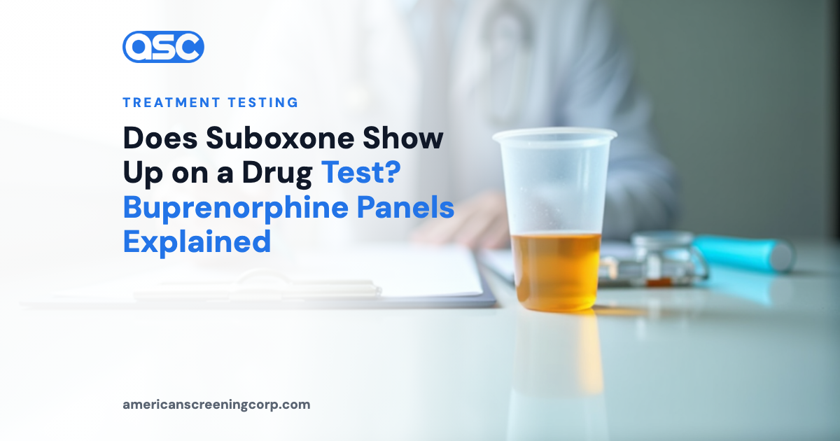 Does Suboxone Show Up on a Drug Test? Buprenorphine Panels Explained