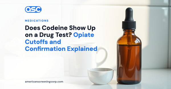 Does Codeine Show Up on a Drug Test? Opiate Cutoffs and Confirmation Explained