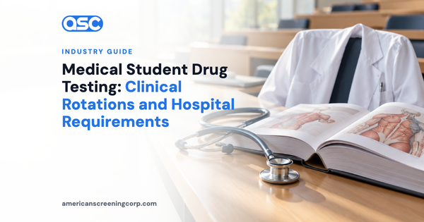 Medical Student Drug Testing: Clinical Rotations and Hospital Requirements