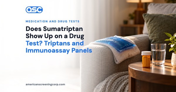Does Sumatriptan Show Up on a Drug Test? Triptans and Immunoassay Panels