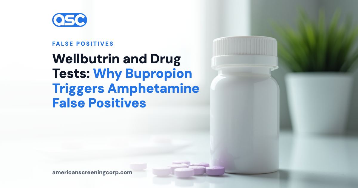 Wellbutrin and Drug Tests: Why Bupropion Triggers Amphetamine False Positives