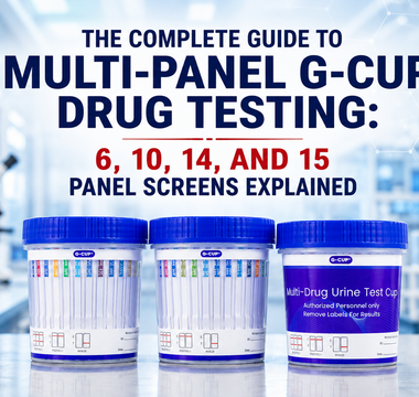 The Complete Guide to Multi-Panel G-Cup Drug Testing: 6, 10, 14, and 15 Panel Screens Explained