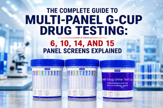 The Complete Guide to Multi-Panel G-Cup Drug Testing: 6, 10, 14, and 15 Panel Screens Explained