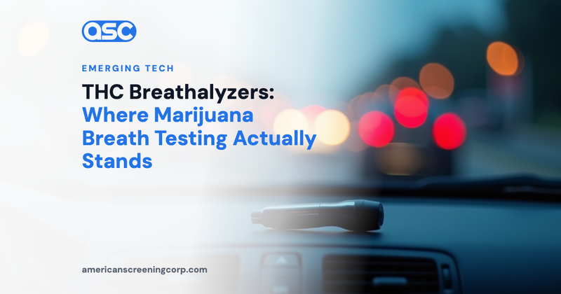 THC Breathalyzers: Where Marijuana Breath Testing Actually Stands