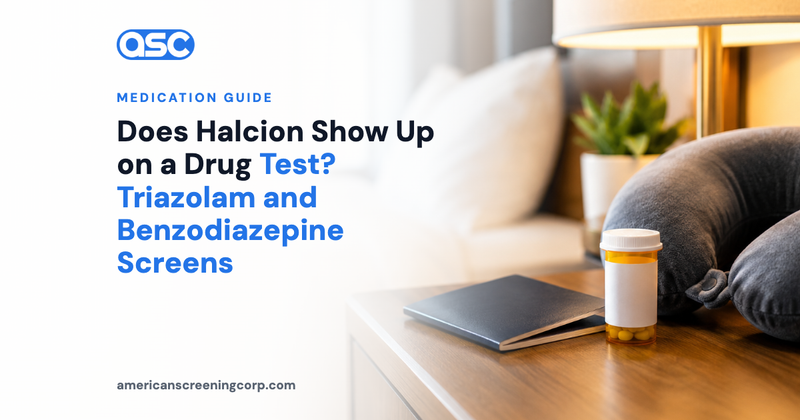 Does Halcion Show Up on a Drug Test? Triazolam and Benzodiazepine Screens