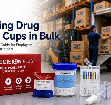 Buying Drug Test Cups in Bulk: A Complete Guide for Employers, Clinics & Distributors