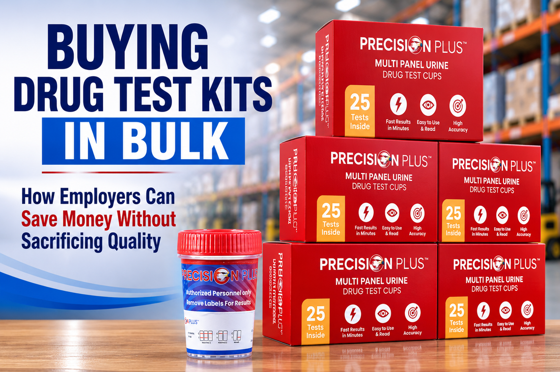 Buying Drug Test Kits in Bulk: How Employers Can Save Money Without Sacrificing Quality