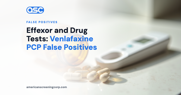 Effexor and Drug Tests: Venlafaxine PCP False Positives