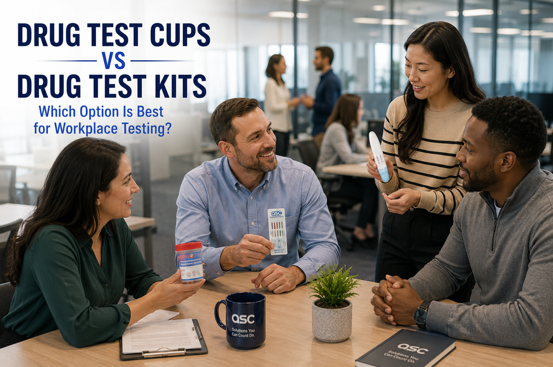 Drug Test Cups vs Drug Test Kits: Which Option Is Best for Workplace Testing?