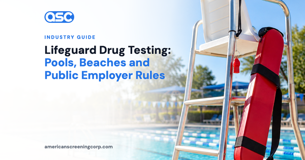 Lifeguard Drug Testing: Pools, Beaches and Public Employer Rules