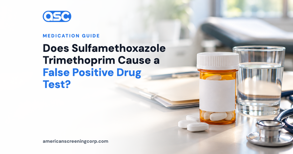 Does Sulfamethoxazole Trimethoprim Cause a False Positive Drug Test?