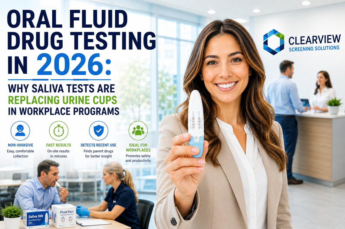 Oral Fluid Drug Testing in 2026: Why Saliva Tests Are Replacing Urine Cups in Workplace Programs