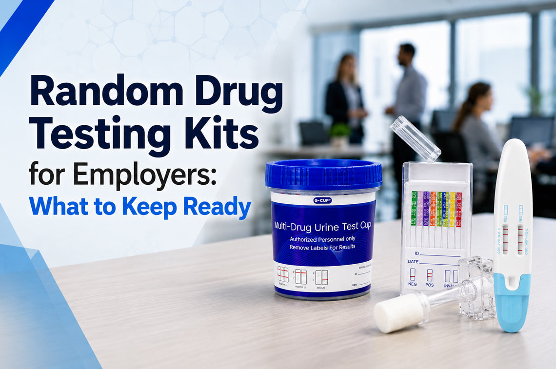 Random Drug Testing Kits for Employers: What to Keep Ready