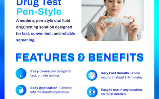 Saliva drug test devices — student athlete testing programs