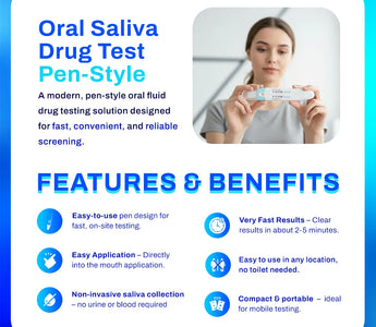 Saliva drug test devices — student athlete testing programs