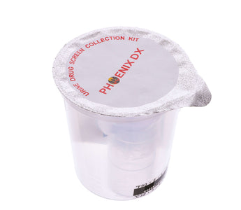 Tamper-evident specimen collection cups for court-defensible chain of custody