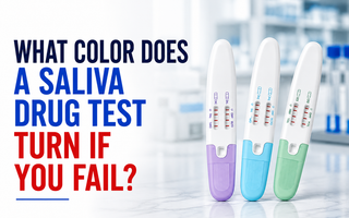 What Color Does a Saliva Drug Test Turn If You Fail?