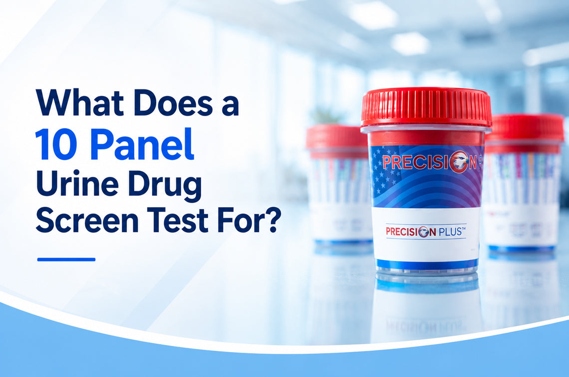 What Does a 10 Panel Urine Drug Screen Test For?