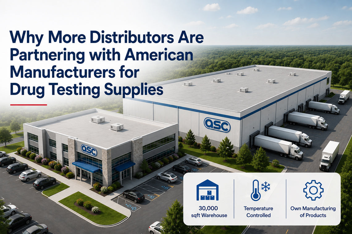 Why More Distributors Are Partnering with American Manufacturers for Drug Testing Supplies