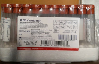10mL BD Vacutainer Blood Collection Red Tube 1
