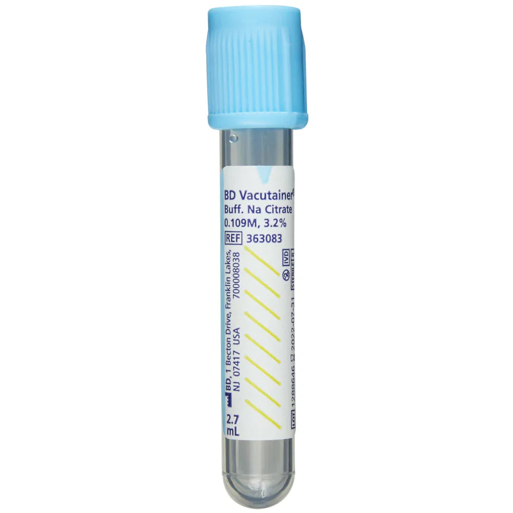 2.7mL BD Vacutainer Blood Collection Tubes with Buffered Sodium by BD