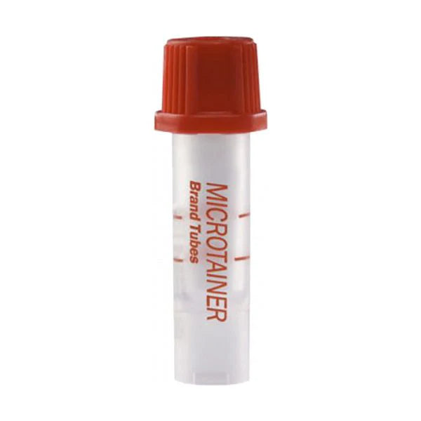 250–500 μL BD Microtainer Blood Collection Tubes (Red) by BD