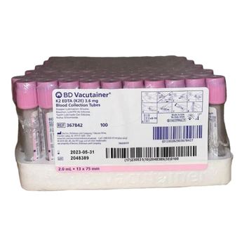BD Vacutainer blood collection tube for laboratory use